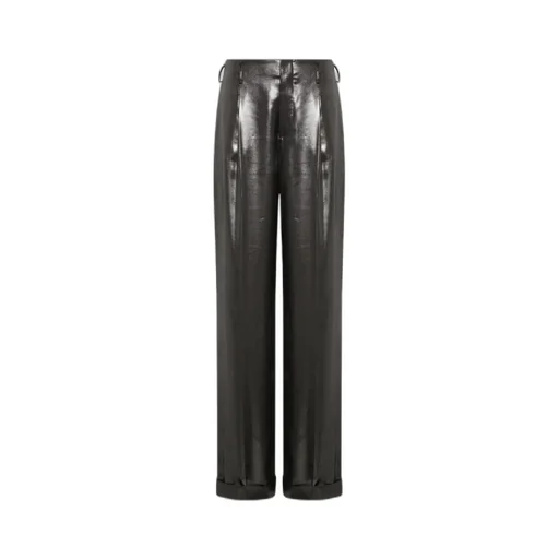 Acklie Pleated Wide-Leg Trousers