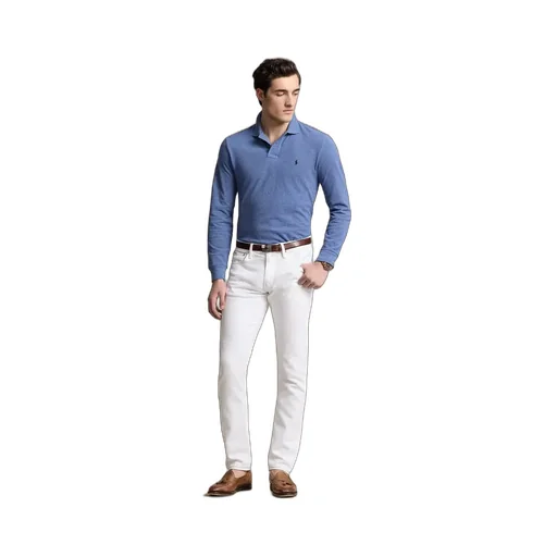 Polo Pony Long Sleeve Polo Shirt