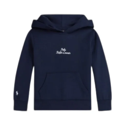Logo Embroidered Drop Shoulder Hoodie