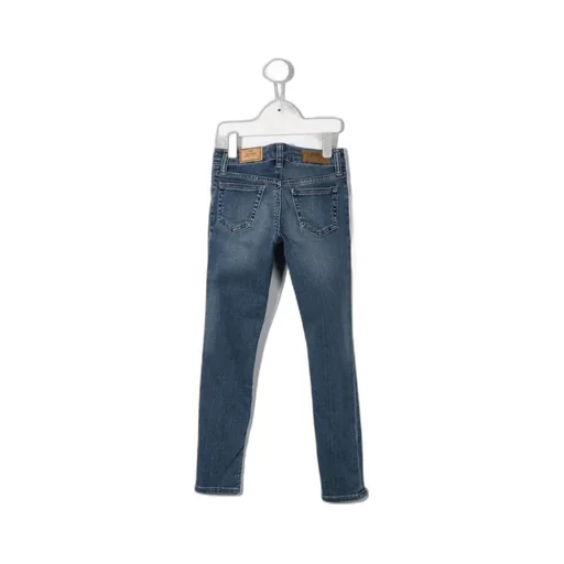 Mid-Rise Straight-Leg Jeans