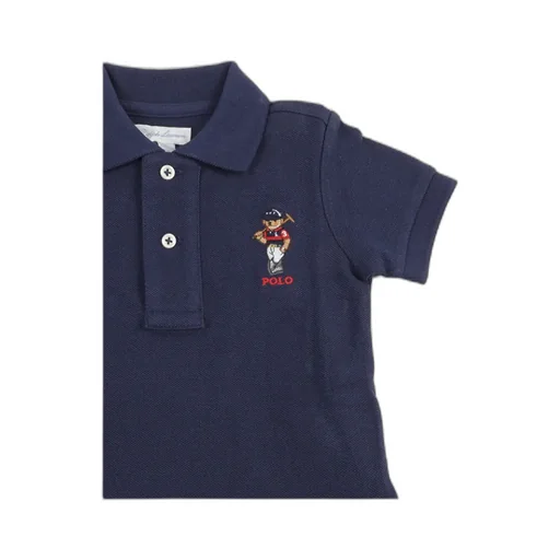 Polo Bear Embroidered Polo Shirt