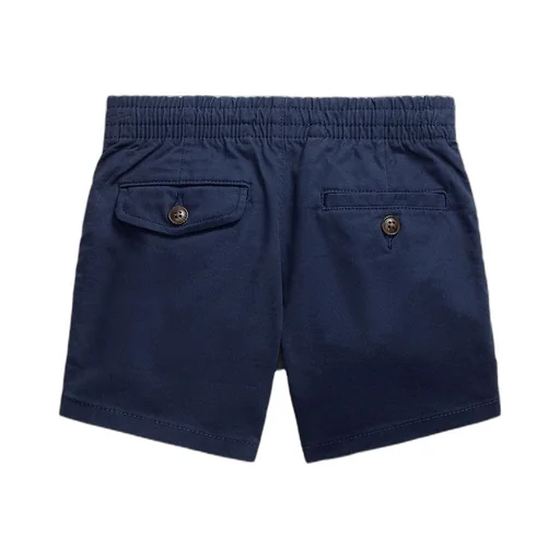 Logo Embroidered Elasticated Waist Shorts