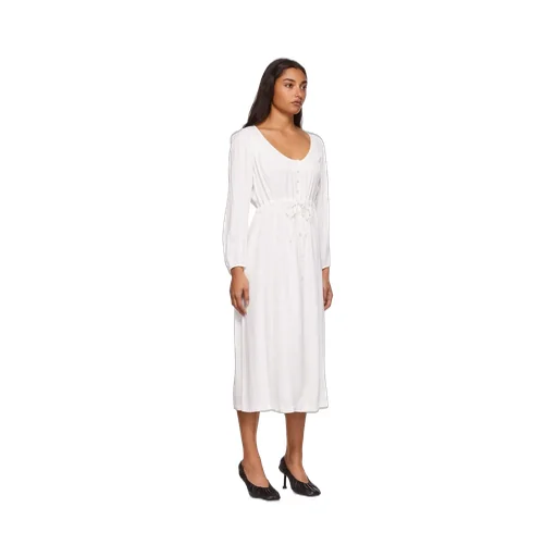 Logo Belted Dress