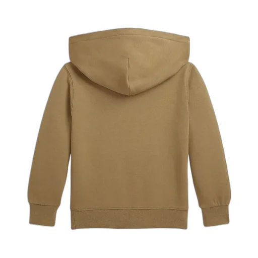 Logo Embroidered Drop Shoulder Hoodie