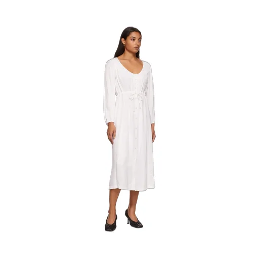 Logo Belted Dress