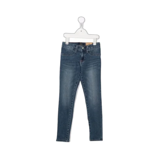 Mid-Rise Straight-Leg Jeans