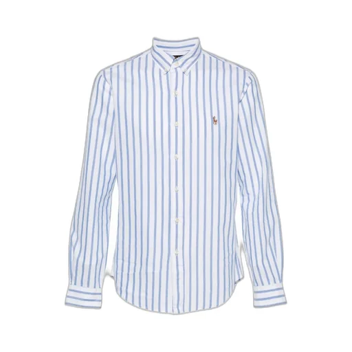 Pony Embroidered Striped Shirt