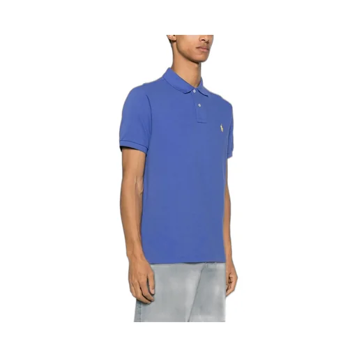 Embroidered-Logo Piqué-Weave Polo Shirt