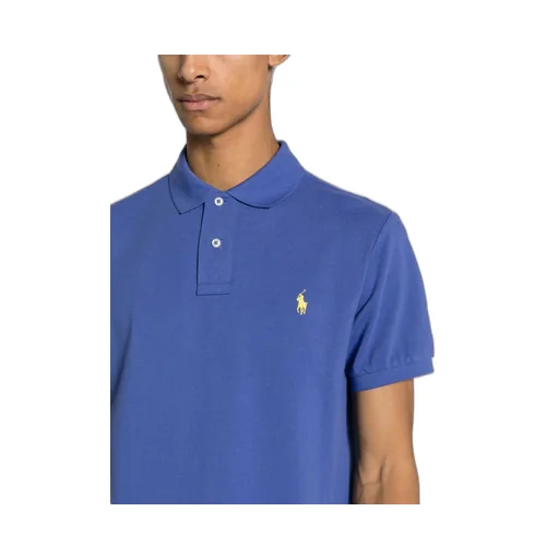 Embroidered-Logo Piqué-Weave Polo Shirt