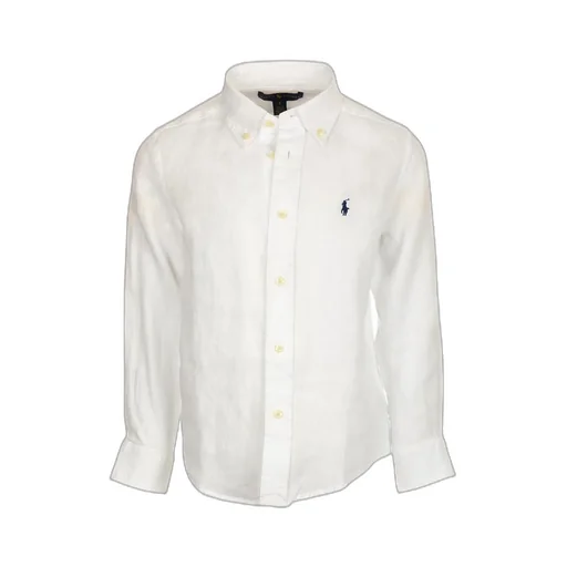 Logo Embroidered Buttoned Shirt