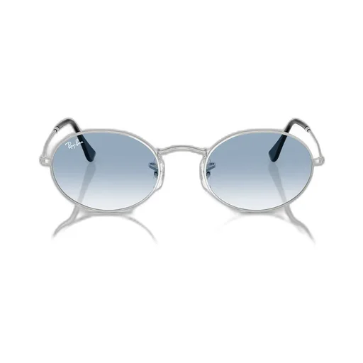 Oval-Frame Sunglasses