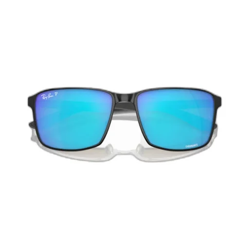 Rb3721 Rectangle-Frame Sunglasses