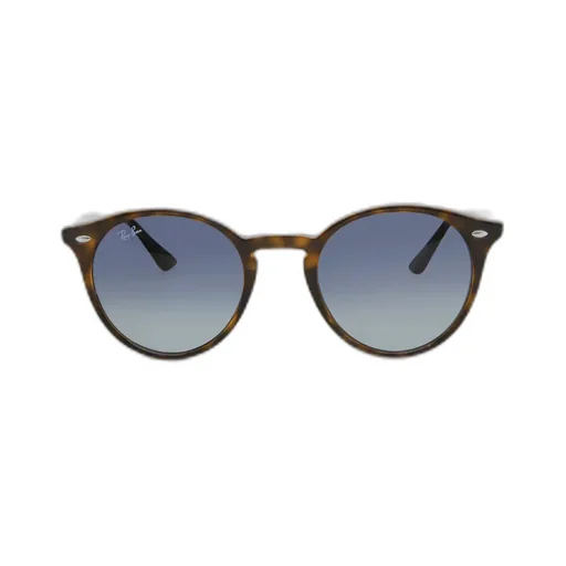 Tortoiseshell Round-Frame Sunglasses