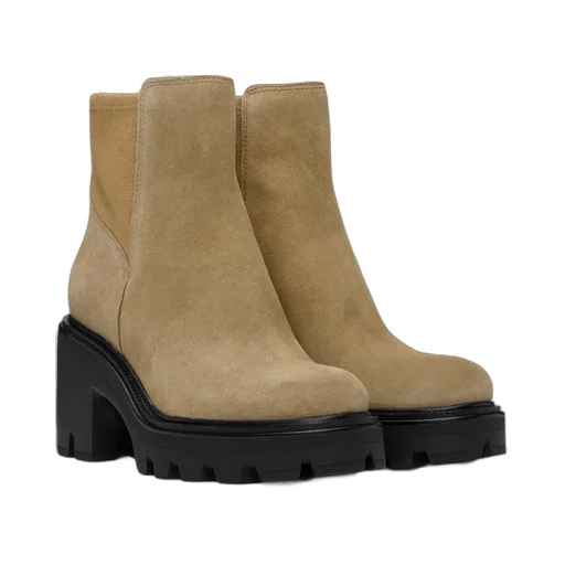 Round Toe Ankle Boots