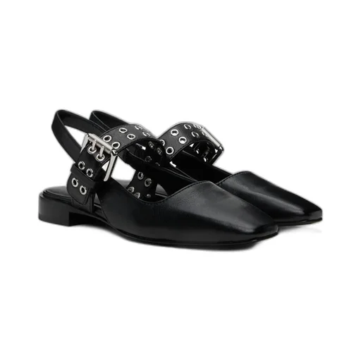 Square Toe Flat Sandals