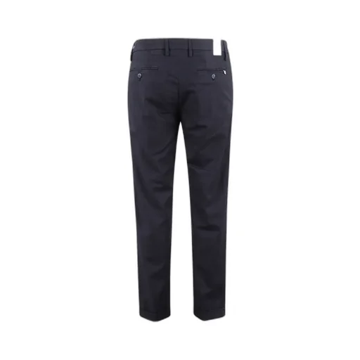 Cotton Straight-Leg Trousers