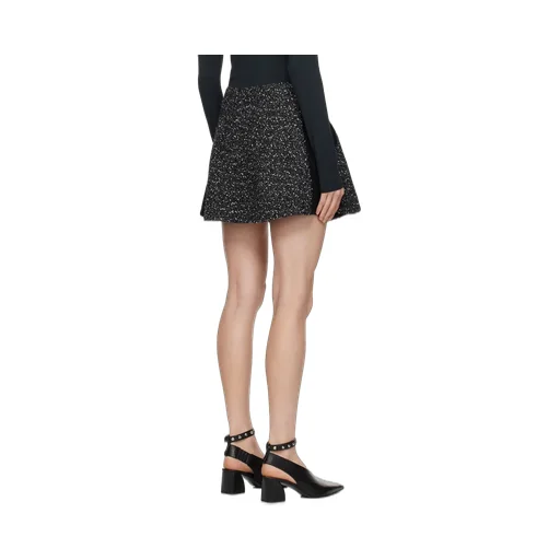 Elsie A-Line Tweed Miniskirt