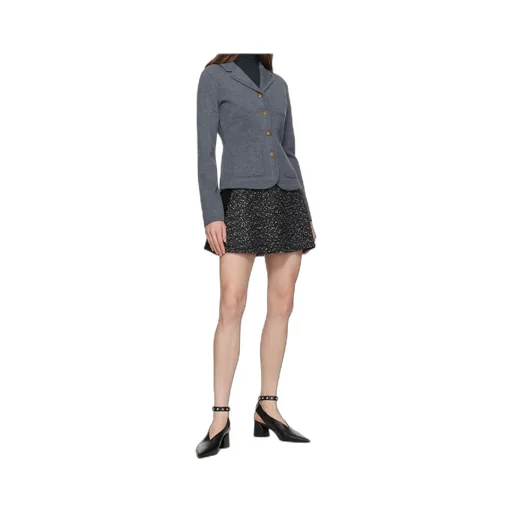 Elsie A-Line Tweed Miniskirt