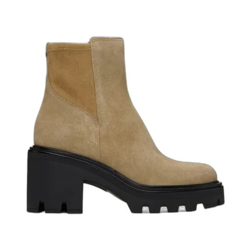 Round Toe Ankle Boots