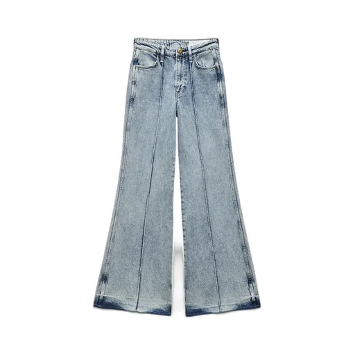 Skylar Wide-Leg Flare Jeans