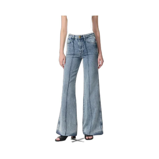 Skylar Wide-Leg Flare Jeans