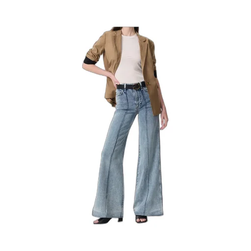 Skylar Wide-Leg Flare Jeans