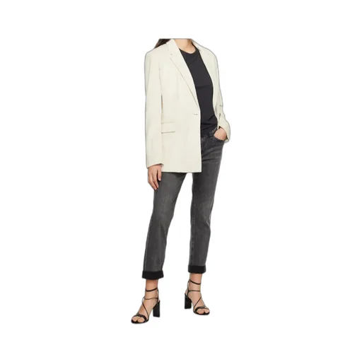Long-Sleeved Suit Jacket