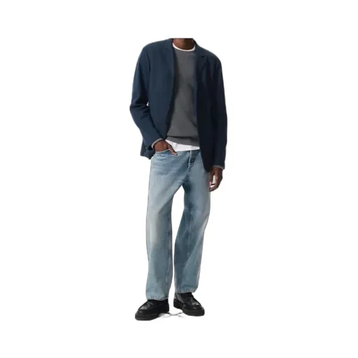 Achilles Italian Cotton-Blend Knit Blazer