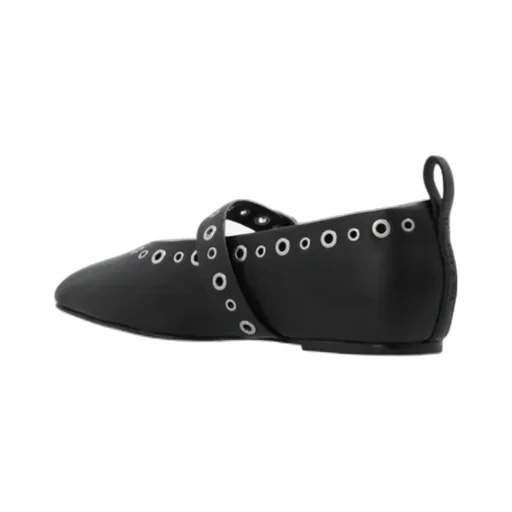 Adjustable Button Ballet Flats