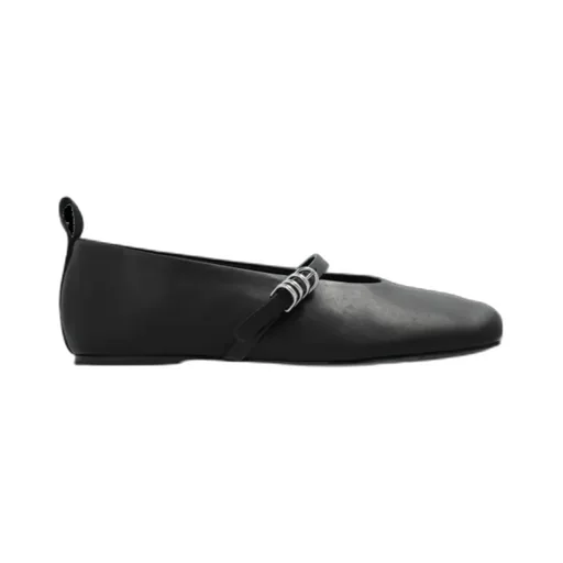 Buckle Mary Jane Flats