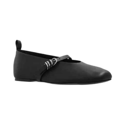 Buckle Mary Jane Flats