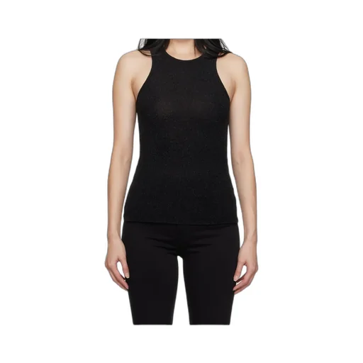 Knitted Round-Neck Vest