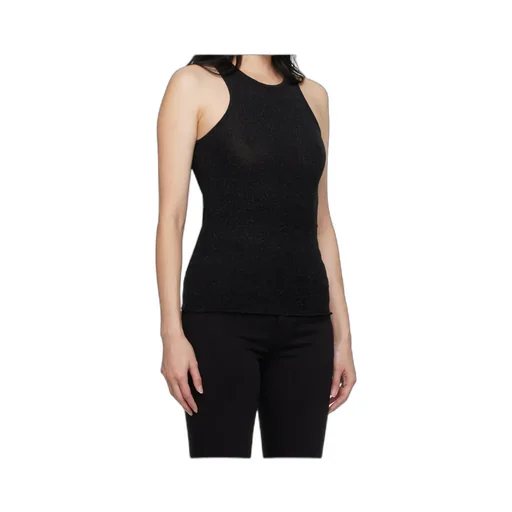 Knitted Round-Neck Vest