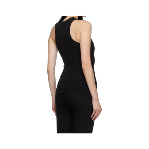 Knitted Round-Neck Vest