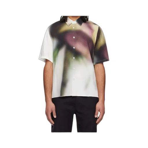 Dalton Rose-Print Shirt