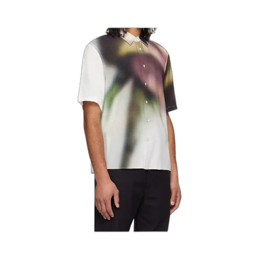 Dalton Rose-Print Shirt