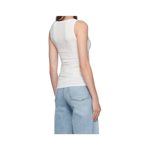 Collar Pleated Vest