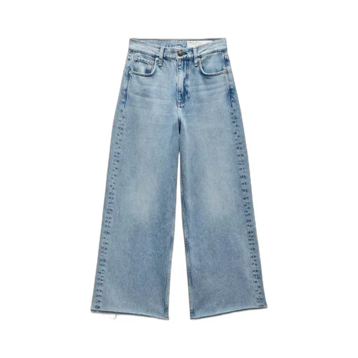 Cropped Wide-Leg Jeans
