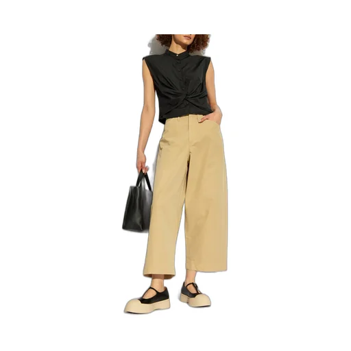 Belt-Loop Casual Pants