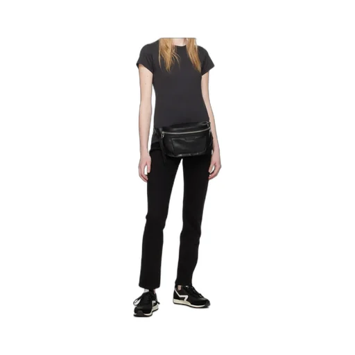 High-Rise Five-Pocket Jeans