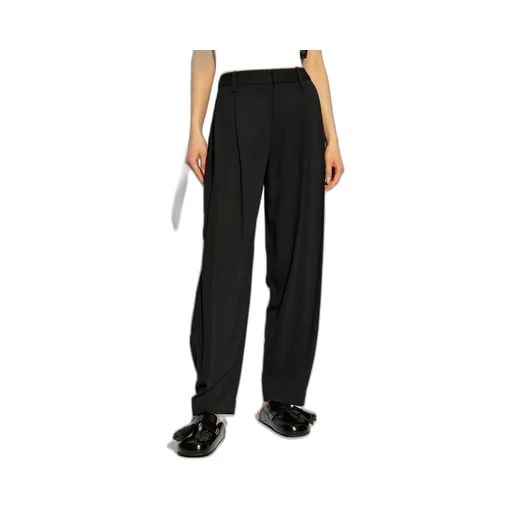 Belt-Loop Casual Pants