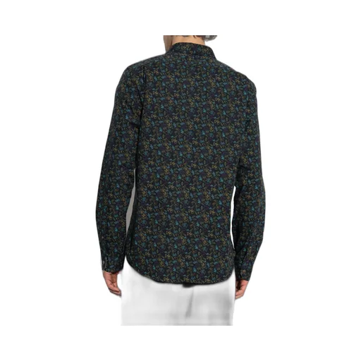 Colorful Printed Long-Sleeved Shirt