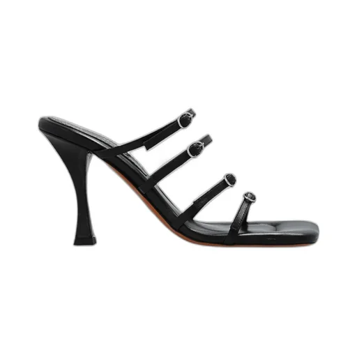 Selma Square-Toe Mules