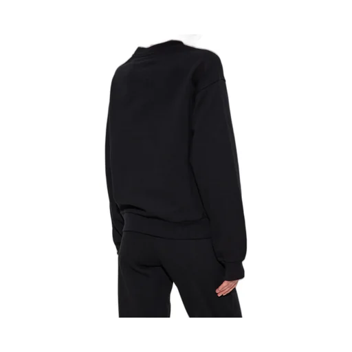 Heart Embroidered Crewneck Sweatshirt