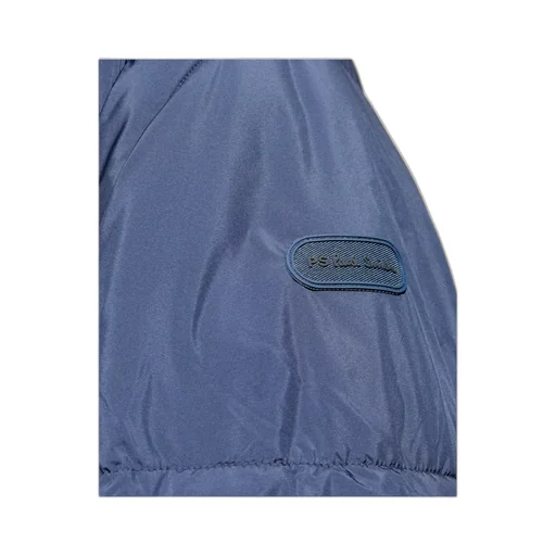 Logo Patch Hooded Jacket