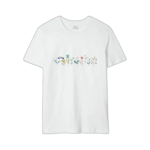Floral Printed Crewneck T-Shirt