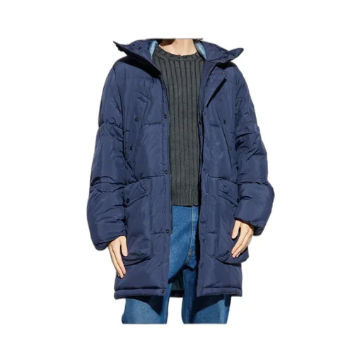 Logo Patch Hooded Jacket