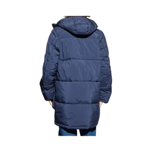 Logo Patch Hooded Jacket