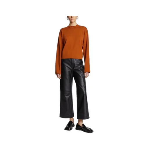 Long-Sleeved Sweater With Twisted Back