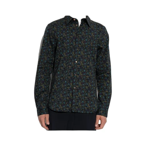 Colorful Printed Long-Sleeved Shirt
